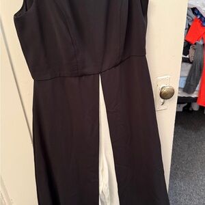 Elegant Black and White Jumpsuit